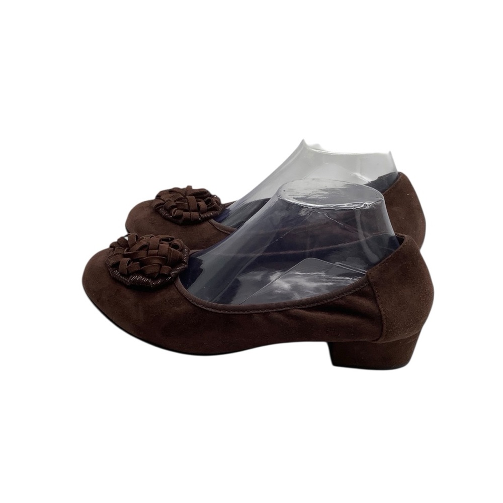 David‎ Tate Brown Suede Women's Shoes with Floral Detail size 10M